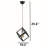 Yasminda 1-Light Geometric Cube Pendant