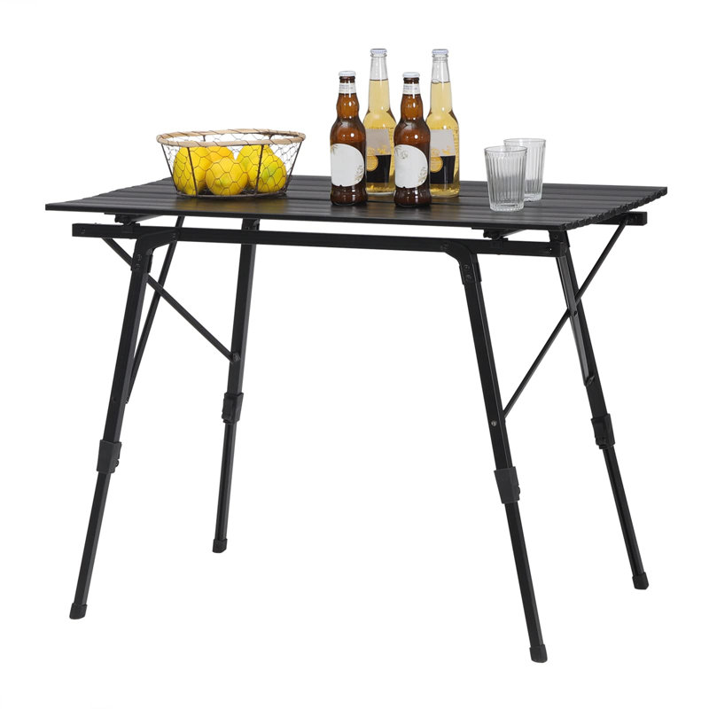 90cm Adjustable Folding Table