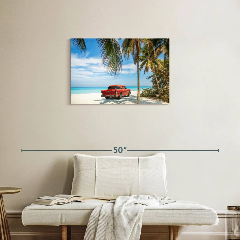 Voiture rétro Mehar Varadero Beach, H 20 po x l 30 po