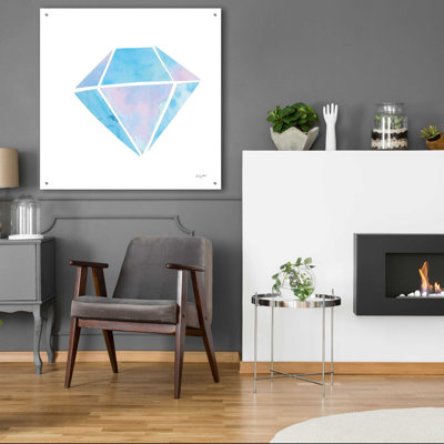 «Shine III» par Courtney Prahl, art mural en verre acrylique
