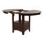 Table ronde avec rangement Efrata