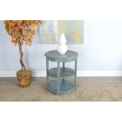 Komor Solid Wood End Table