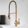 Britt Single Handle Commercial Kitchen Faucet with Dual Function Sprayhead
