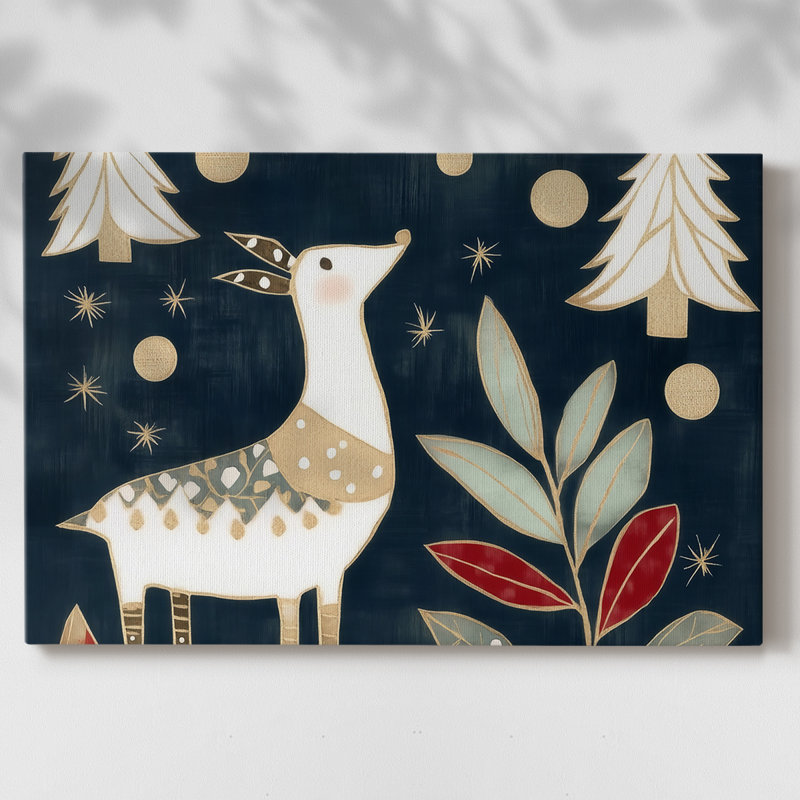 Art de vacances de Noël III - Toile tendue avec châssis-XXXV III, H 40 po x l 60 po