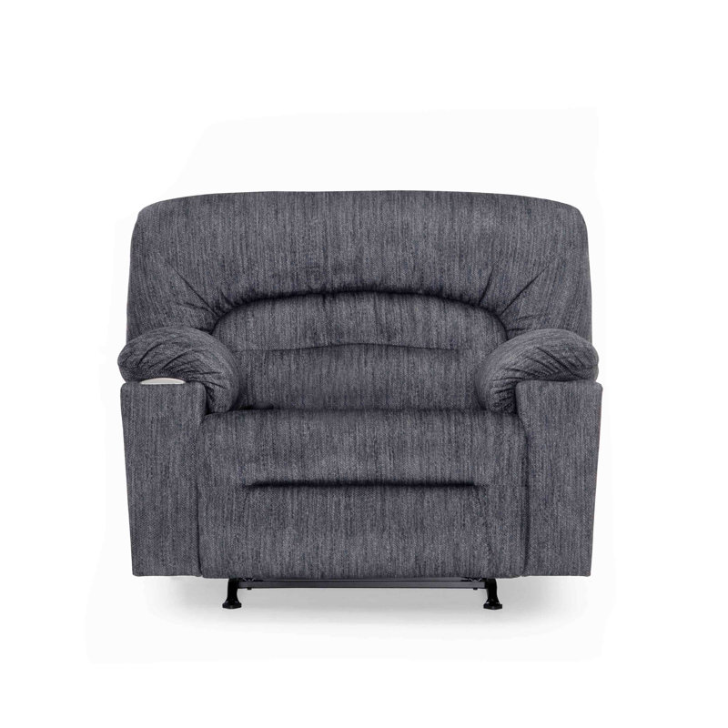 Fauteuil inclinable électrique berçant standard de 52,5 po Tenecia, Gris