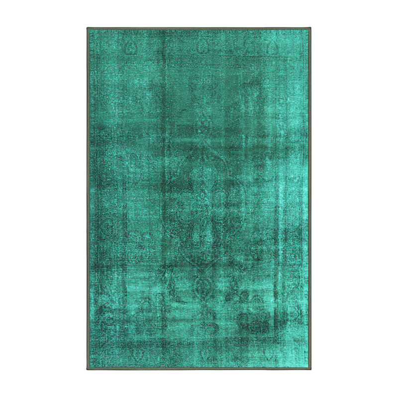 Fraukje Performance Abstract Indoor Rug, Rectangle 7' x 10'