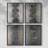 Stacked Halos I Framed Print - Set of 4-922760377-922760356
