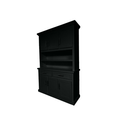 Shaker Style Dining Hutch and Buffet Cabinet