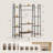 11-Tier Wooden Plant Stand With 8 Grow Lights