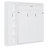 Murphy Bed Wall Bed with Shelves, Wardrobe & LED Lights, Space-Saving Hideaway Bed-1666491326-1666491327