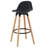Modern ABS and Solid Wood 26" Counter Stool, Set of 4-1956185198