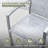 6-Person Round Patio Dining Set With Stackable PVC-Coated Polyester Chairs-890659413