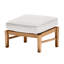 Croquet Outdoor Teak Ottoman with Cushion-1779575670-1779579782-1845098736