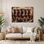 «Dogs Mastiff», art mural en métal noir-2147228166