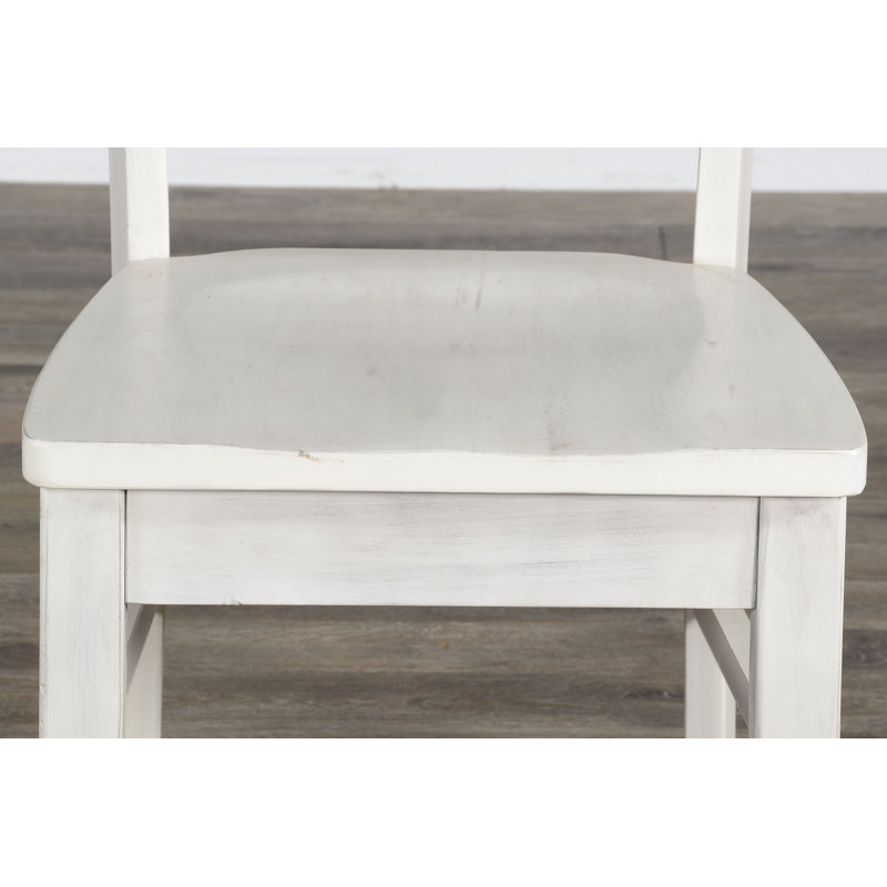 Centralia 4 - Person Trestle Dining Set, Marble White