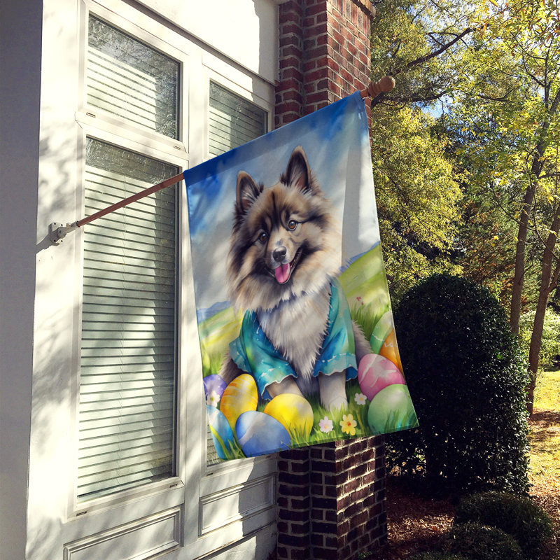 Easter Egg Hunt Double Sided 40'' H x 28'' W Polyester Easter House Flag