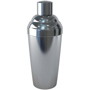 True Contour Cocktail Shaker, 8.5 oz Stainless Steel Cobbler Shaker With  Cap And Strainer - Drink Shakers for Cocktails and Liquor