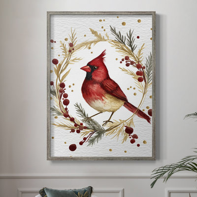 «Christmas Holiday Art CMLXIX», reproduction d'art encadrée - bois massif XMA171749