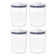 4 Container Food Storage Set