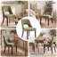 Chaise de salle à manger rembourrée Arlene-89188294