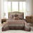 Polyester Jacquard Reversible Quilt Set of 5-116312066-116312067