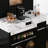Extendable Kitchen Island with Extra-Long Folding Top-969162689