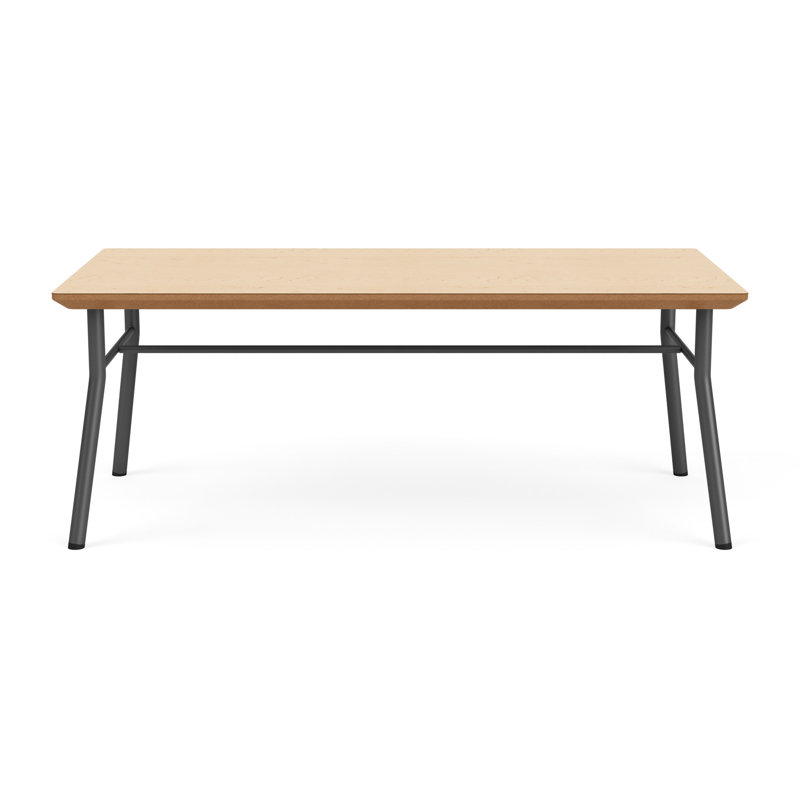 Lesro Table basse Mystic, Natural Wood, Charcoal