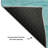 Premium Machine Washable Cerrito AMF507 Teal Rug-103832336