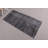 Vintage Handmade Turkish Runner Rug in Gray Wool for Home Decor and Entryway Use