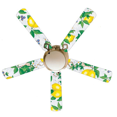 Ventilateur de plafond 5 pales 52 "