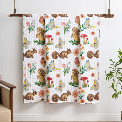 Willow Reversible Quilted Throw