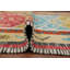 Tapis kilim vibrant 5 x 8