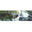 Peaceful Fall - Impression contemporaine sur cadre avec passe-partout mat