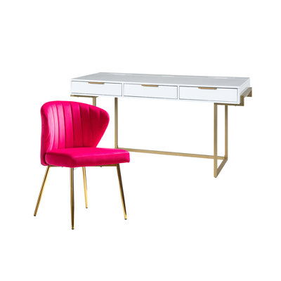 Euclid 2-Piece Desk Office Chair Set