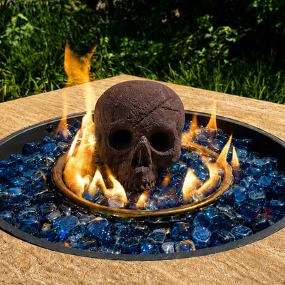 Round Ceramic Fire Pit Lid