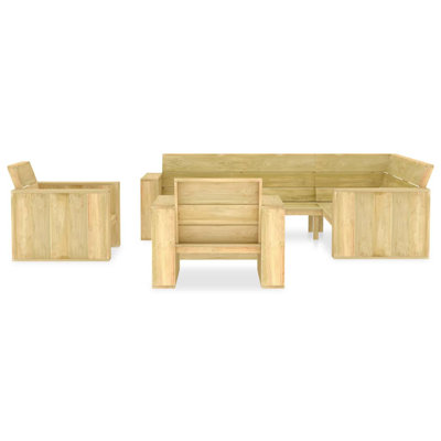 Jeune 7 Seater Conversation Set