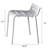 Braedyn Premium All-Weather Wicker Outdoor Stacking Dining Side Chair