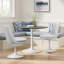 Chaise pivotante en cuir Lippa-105239653-105239650