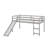 Multifunctional Twin Loft Bed Comes With A Slide-785332543