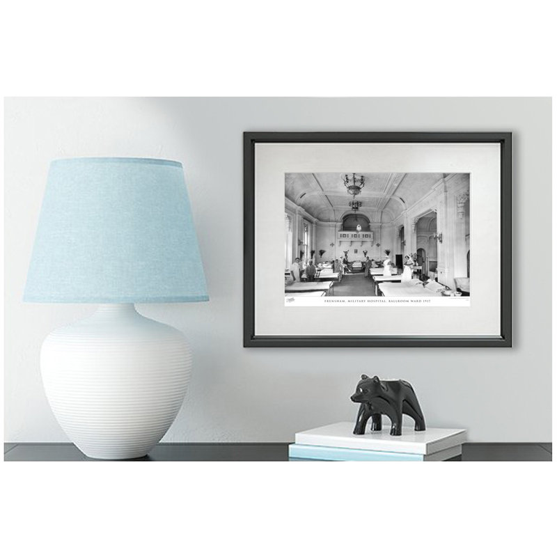 Frensham, Military Hospital, Ballroom Ward 1917 by Francis Frith - Single Picture Frame Print, 28cm H x 36cm W x 2.3cm D