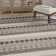 Jacques Natura Hand Loomed Wool/Cotton Geometric Rug in Gray/Beige