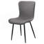 Ensemble de 2 chaises d'appoint rembourrées Grant
