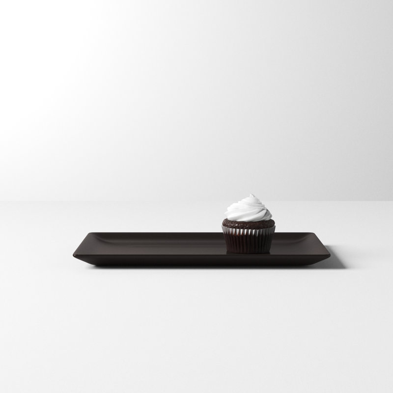 Borgen Rectangle Platter, Onyx