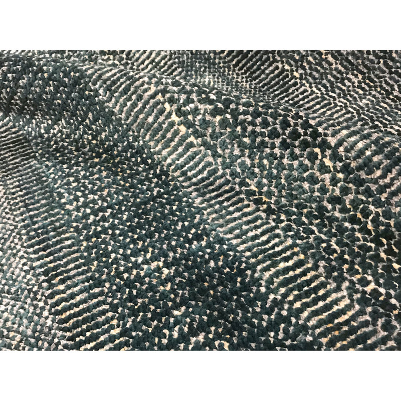 Hand-Knotted High-Quality Beige and Blue Area Rug