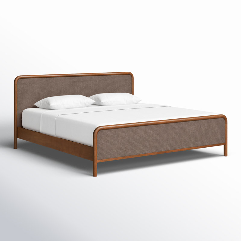 Omena Bed Warm Brown, King