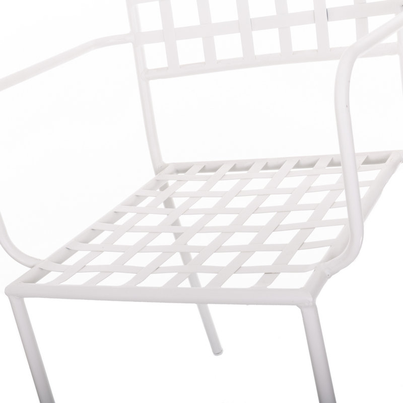 Marzel Stacking Patio Dining Armchair