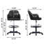 Tabouret pivotant à hauteur réglable Bhavjot-591789322