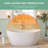 55'' Freestanding Soaking Solid Surface Bathtub