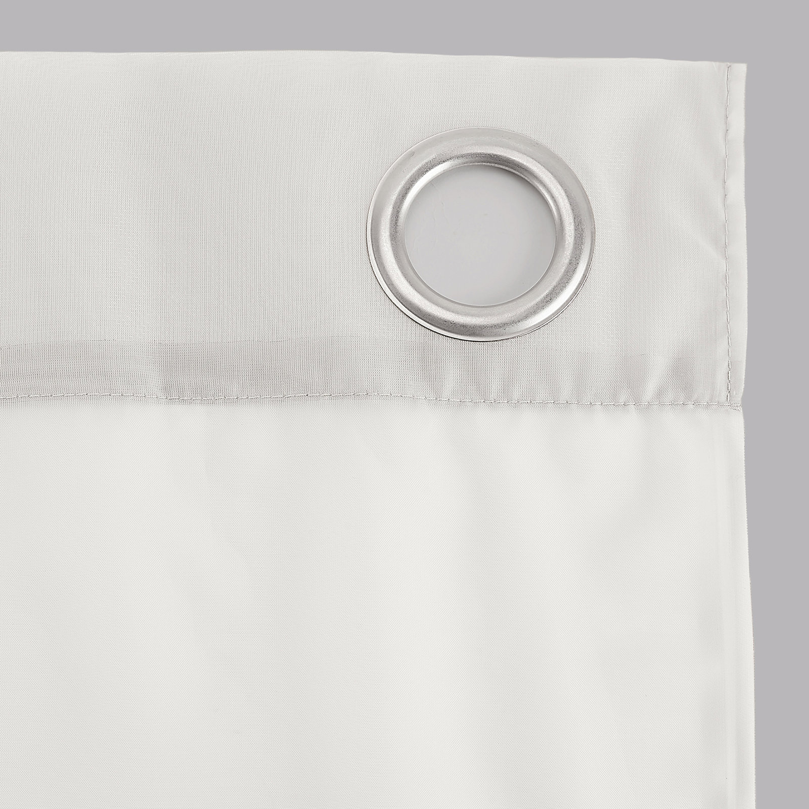 Sheer Grommet Single Curtain Panel, Eggshell, 59" W x 108" L