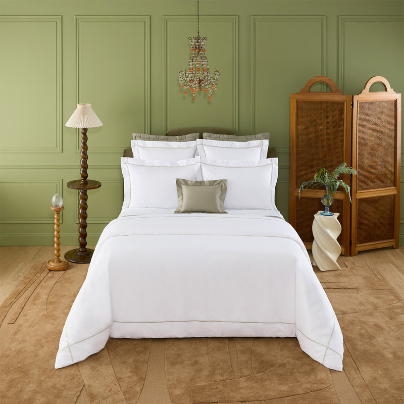 Athéna Flat Sheet, Twin Flat Sheet, Loutre